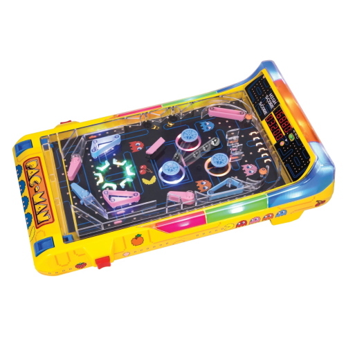 Ambassador Pac-Man Arcade Pro Pinball è un flipper da tavolo compatto con tema ufficiale Pac-Man per un'esperienza di gioco arcade nostalgica.