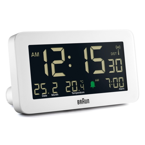 Braun BC10 DCF-W sveglia radiofonica DCF bianca