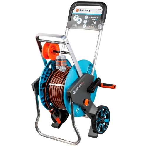 Gardena CleverRoll M Easy Set carrello avvolgitubo 20 m tubo flessibile integrato