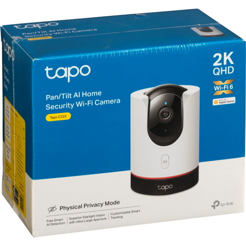Tapo C225 telecamera IP interna rotazione motorizzata notte