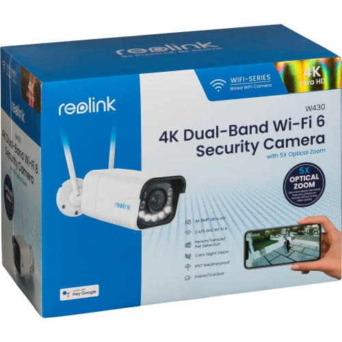Reolink W430 videocamera di sorveglianza 4K Wi?Fi 6 esterna