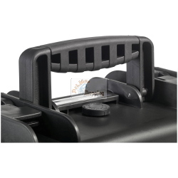 B&W Outdoor Case Type 3000 valigetta rigida nera divisorio interno
