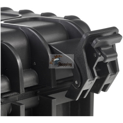 B&W Outdoor Case Type 3000 valigetta rigida nera divisorio interno