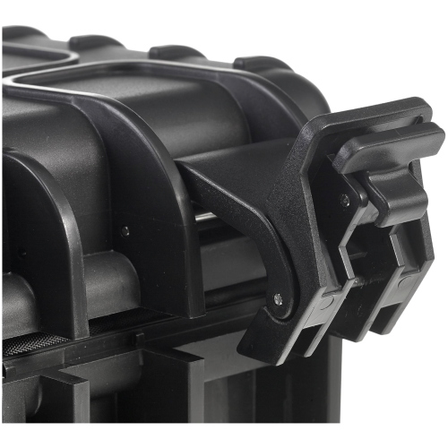 B&W Outdoor Case Type 3000 valigetta rigida nera divisorio interno