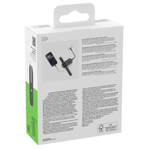 Belkin BPD012hqBK powerbank 10000 mAh 45W ricarica rapida Apple Watch