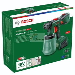 Bosch AdvancedSpray 18V-500 pistola a spruzzo cordless 18V