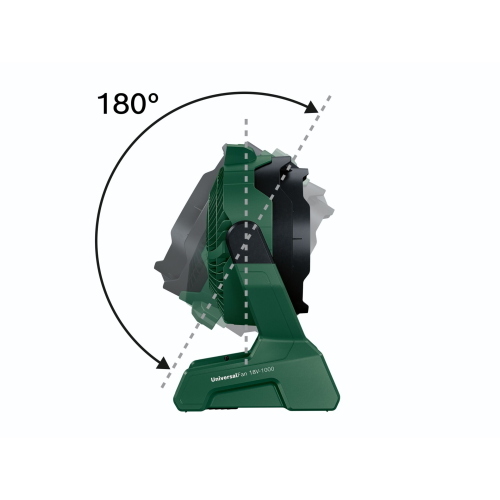 Il Bosch UniversalFan 18V-100 ventilatore portatile 18V batteria