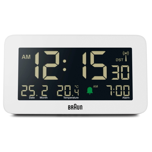 Braun BC10 DCF-W sveglia radiofonica DCF bianca