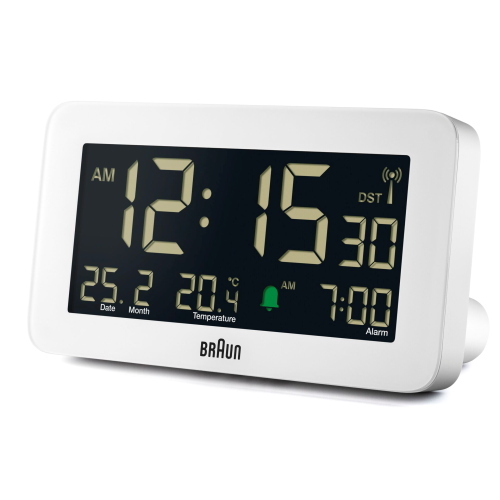 Braun BC10 DCF-W sveglia radiofonica DCF bianca