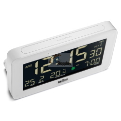 Braun BC10 DCF-W sveglia radiofonica DCF bianca
