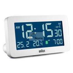 Braun BC10 DCF-W sveglia radiofonica DCF bianca