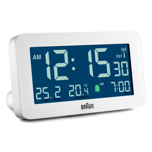 Braun BC10 DCF-W sveglia radiofonica DCF bianca