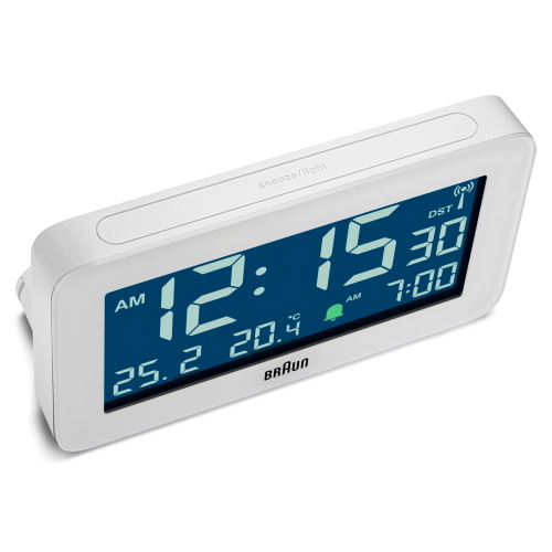 Braun BC10 DCF-W sveglia radiofonica DCF bianca