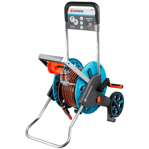 Gardena CleverRoll M Easy Set carrello avvolgitubo 20 m tubo flessibile integrato