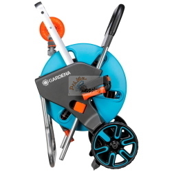 Gardena CleverRoll M Easy Set carrello avvolgitubo 20 m tubo flessibile integrato