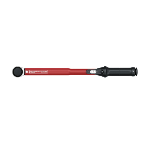 GEDORE red chiave dinamometrica con attacco 1 / 2" e campo di coppia 40-200 Nm per serraggio controllato professionale.