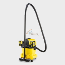 Kärcher WD 4-18 Dual Battery aspirapolvere senza fili secco/umido doppia batteria serbatoio inox