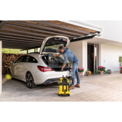 Kärcher WD 4-18 Dual Battery aspirapolvere senza fili secco/umido doppia batteria serbatoio inox