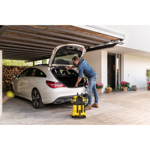 Kärcher WD 4-18 Dual Battery aspirapolvere senza fili secco/umido doppia batteria serbatoio inox