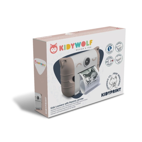Kidywolf Sofortbildkamera fotocamera istantanea stampa immediata