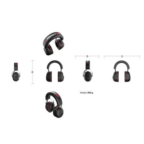 PerfectPro H-30 cuffia antirumore protezione udito edilizia