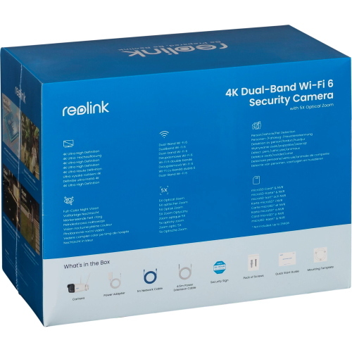 Reolink W430 videocamera di sorveglianza 4K Wi?Fi 6 esterna