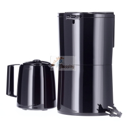 Severin KA 9307 macchina da caffè filtro 2 caraffe nera