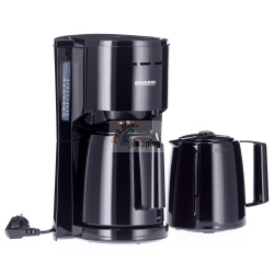 Severin KA 9307 macchina da caffè filtro 2 caraffe nera