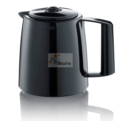 Severin KA 9307 macchina da caffè filtro 2 caraffe nera