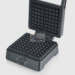 Severin WA2125 ferro per waffle belga, spessi e dorati