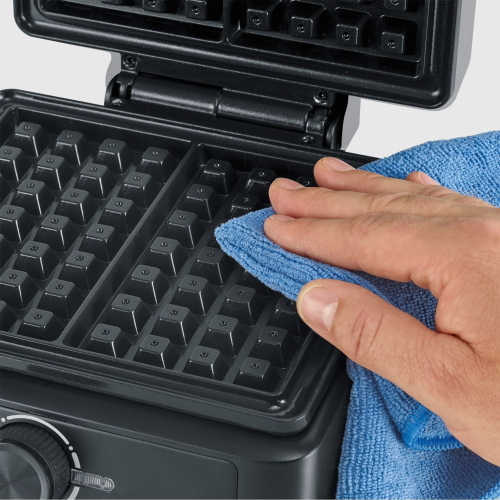 Severin WA2125 ferro per waffle belga, spessi e dorati