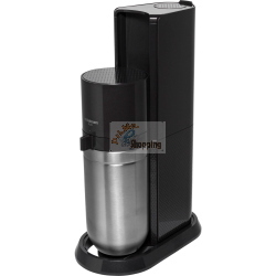 SodaStream Duo Titan Promo-Pack con 2 caraffe vetro 1L lavabili in lavastoviglie e bottiglia Fuse 1L per acqua frizzante.