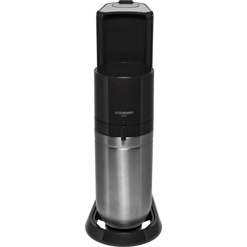 SodaStream Duo Titan Promo-Pack con 2 caraffe vetro 1L lavabili in lavastoviglie e bottiglia Fuse 1L per acqua frizzante.
