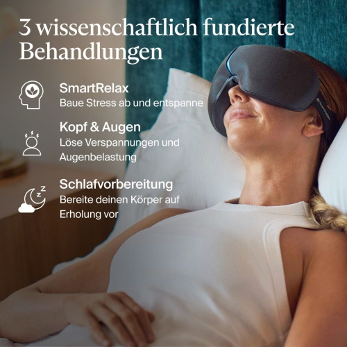 Therabody Smart Goggles 2.0 occhiali smart calore compressione