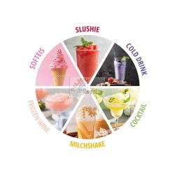 Unold 48960 macchina slush e gelato morbido 2in1