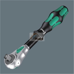 Wera 8000 A Zyklop Speed-Knarre, chiave a cricchetto con attacco 1 / 4", ideale per avvitamenti rapidi.