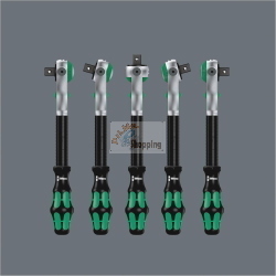 Wera 8000 A Zyklop Speed-Knarre, chiave a cricchetto con attacco 1 / 4", ideale per avvitamenti rapidi.