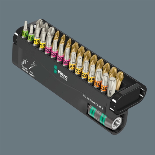 Wera Bit-Check 30 Wood set 30 bit TORX HF per legno