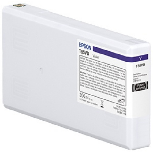 Epson T55WD Violetto Cartuccia d'inchiostro (C13T55WD00) 200ml 200 ml