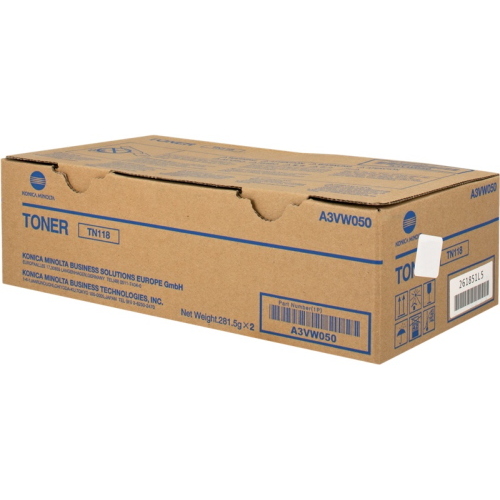 Konica Minolta TN118 nero toner (A3VW050) 12.000 pagine