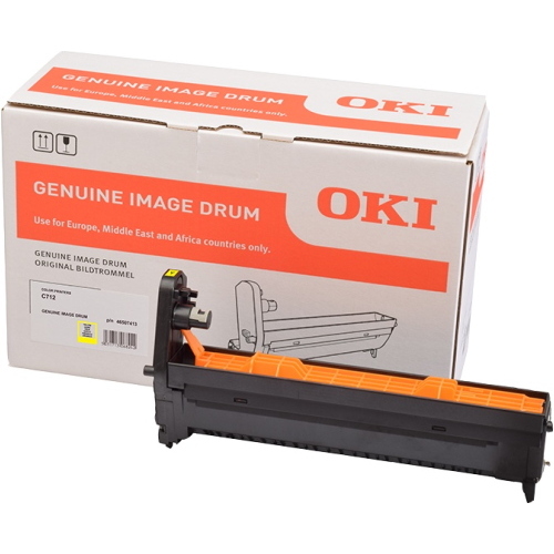 OKI 46507413 Tamburo ORIGINALE giallo (C712) 30.000 pagine 30000 Pagine