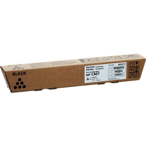 Ricoh MP C407SPF nero toner ORIGINALE (842211) 17.500 pagine 17500 Pagine