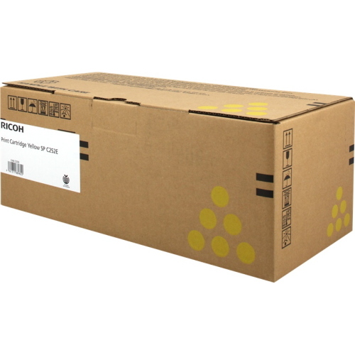 Ricoh SP C252EY giallo toner ORIGINALE (407534) 4000 Pagine
