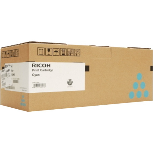 Ricoh SP C352EC ciano toner ORIGINALE (407384) 000 pagine 6000 Pagine