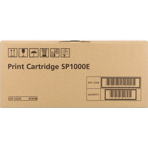 Ricoh SP1000E nero toner ORIGINALE (413196) 4000 Pagine