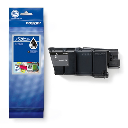 Brother LC528XLBK nero Cartuccia d'inchiostro 12.000 pagine