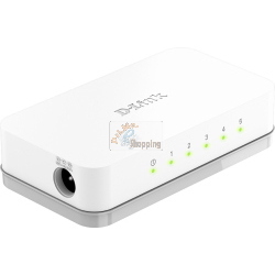 D-Link GO-SW-5E/E switch 5 porte Gigabit Ethernet