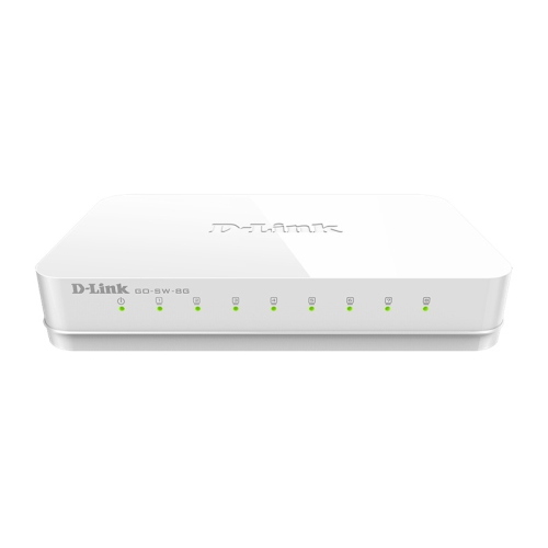 D-Link GO-SW-8G/E switch 8 porte Gigabit Ethernet