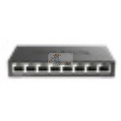 D-Link Switch Gigabit Layer 2 a 8 porte nero (DGS-108/E) 7790 g 443 mm