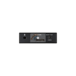D-Link Switch Gigabit PoE+ da tavolo a 5 porte nero (DGS-1005P/E) 260 g 28 mm